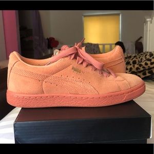 Puma suede shoes